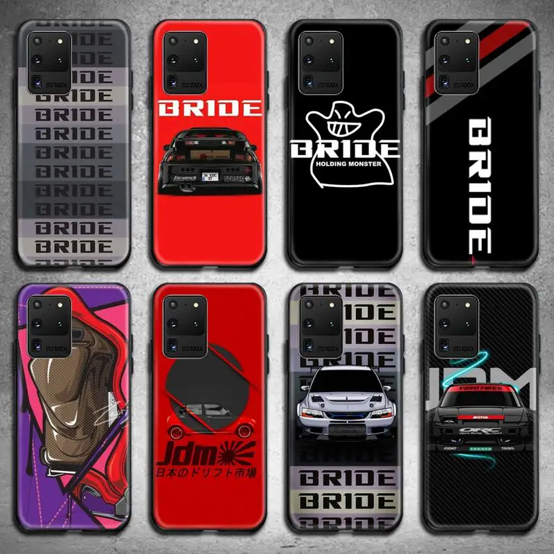 

Bride JDM Tail Light Phone Case For Samsung Galaxy S21 Plus Ultra S20 FE M11 S8 S9 plus S10 5G lite 2020