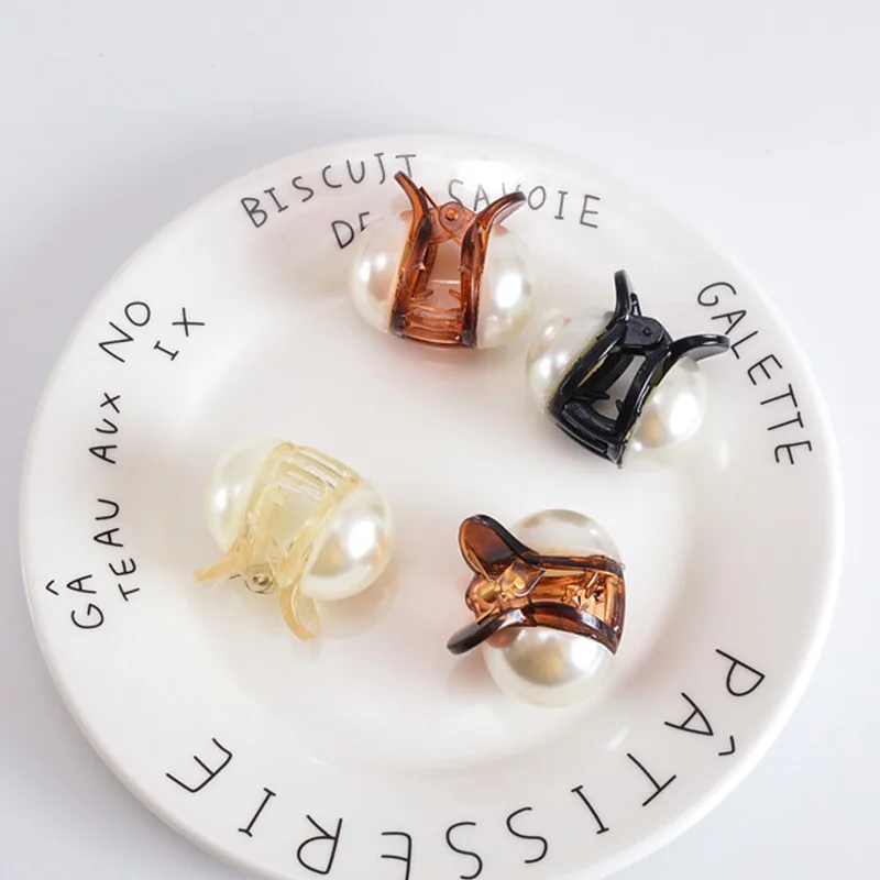 Новинка жемчужные мини-заколки для волос 1 шт. женские заколки-крабы аксессуары