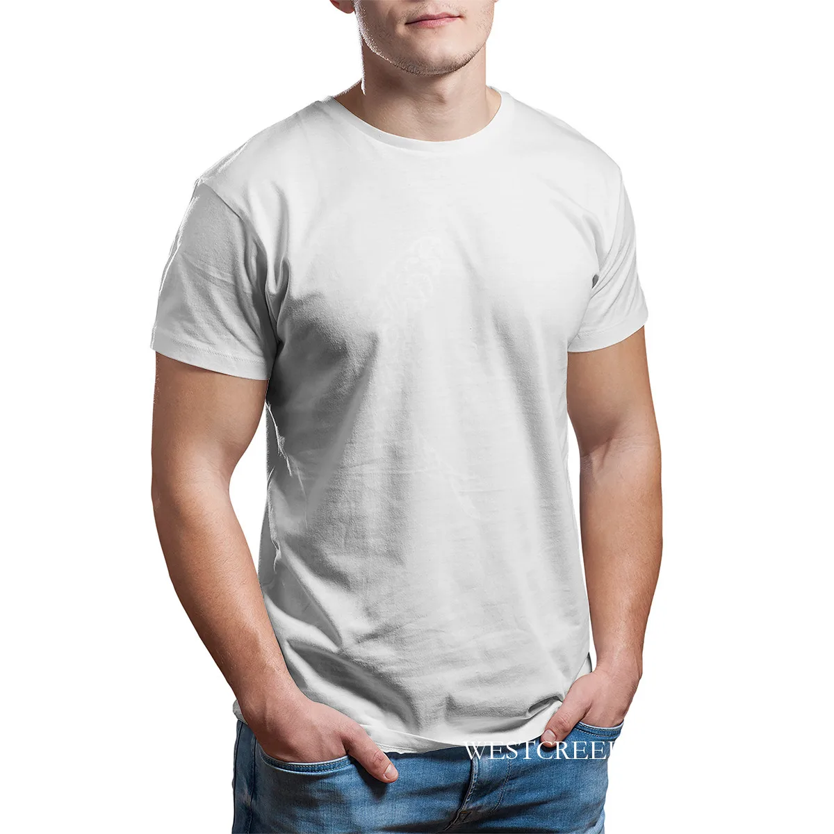 

Hawaiian Tribal Shark T-Shirt Fashion Vintage Fish Artwork Pattern Printing Punk Cute Oversized Tees O-Neck COTTON Tops
