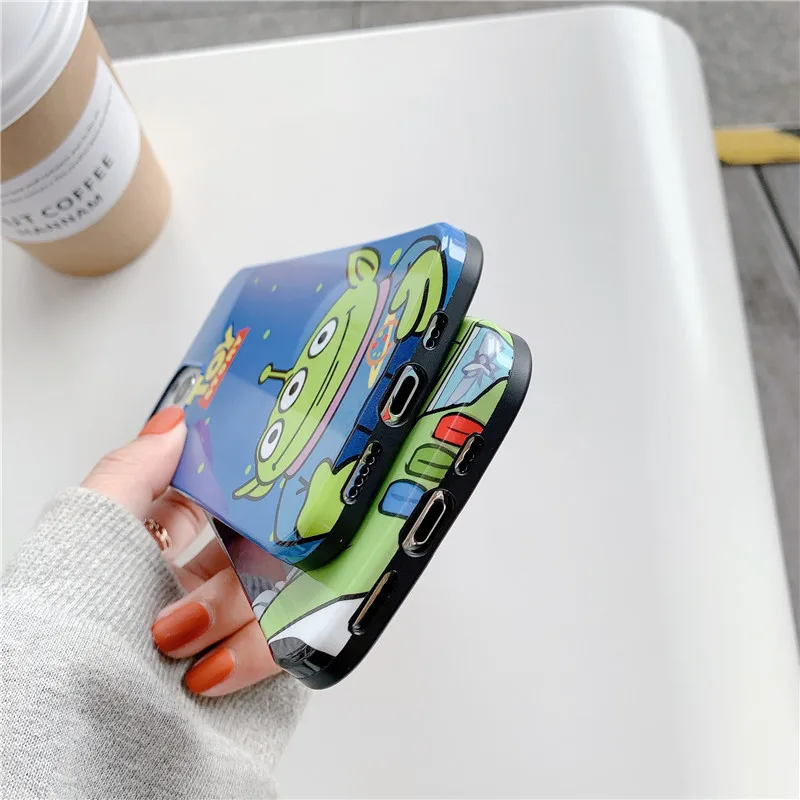 

Cartoon Disney Mickey Minnie Soft Case for iPhone 12 Pro Max 11 Pro XS Max X XR 7 8 Plus Back Cover Silicone TPU Anti-fall Shell