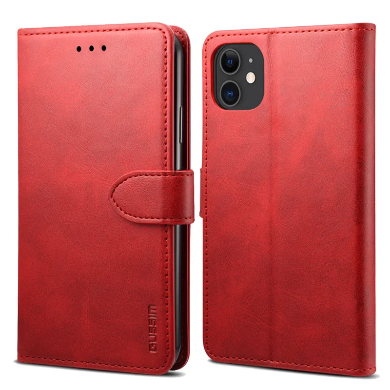 Кожаный чехол для iPhone 11 Pro Max XS Max XR X 8 7 6 6S Plus откидной Чехол-бумажник для samsung S10 S9 S8 Plus S10E Note 10 9 8 чехол s