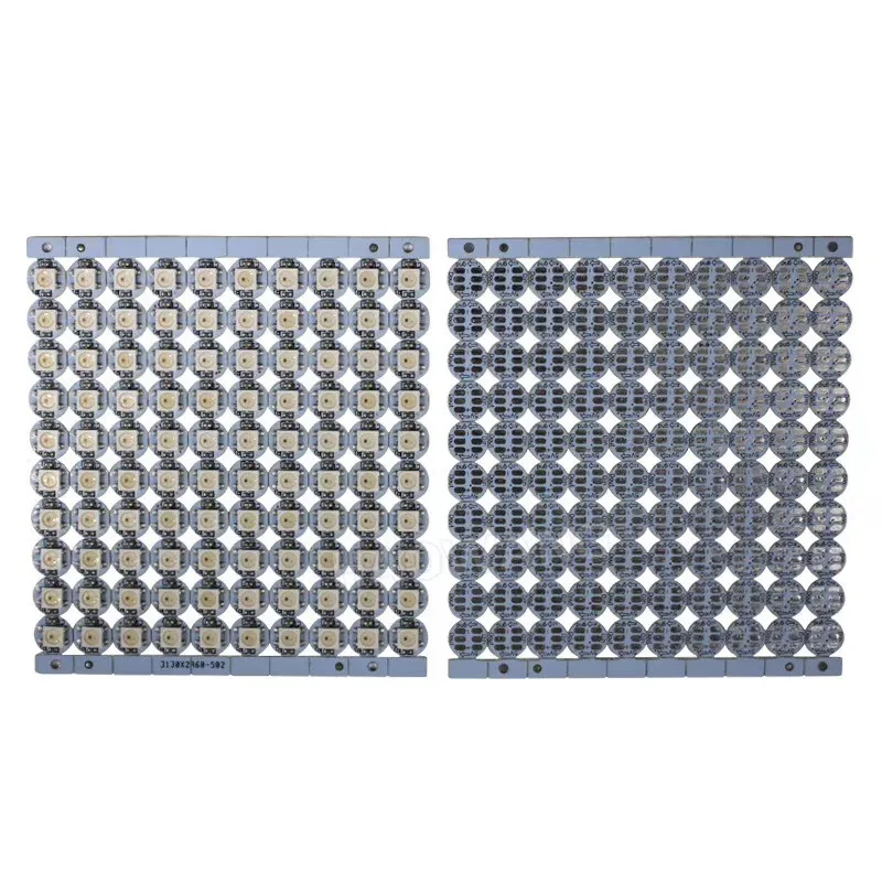 10 ~ 100 1000 шт. WS2812B ws2812 светодиодный чипы 5V с Белый/Черный PCB радиатора (10 мм * 3 мм) WS2811
