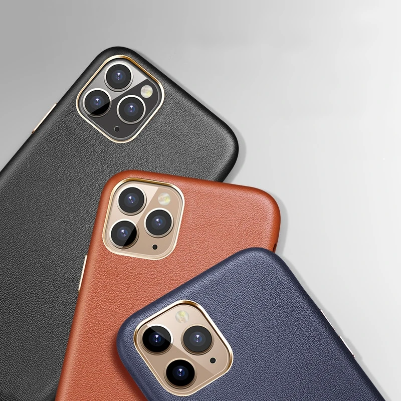 

Suitable for iPhone 11 Case Original Genuine Leather Luxury Phone Case For iPhone 11 Pro Max X XR XS 12 Pro