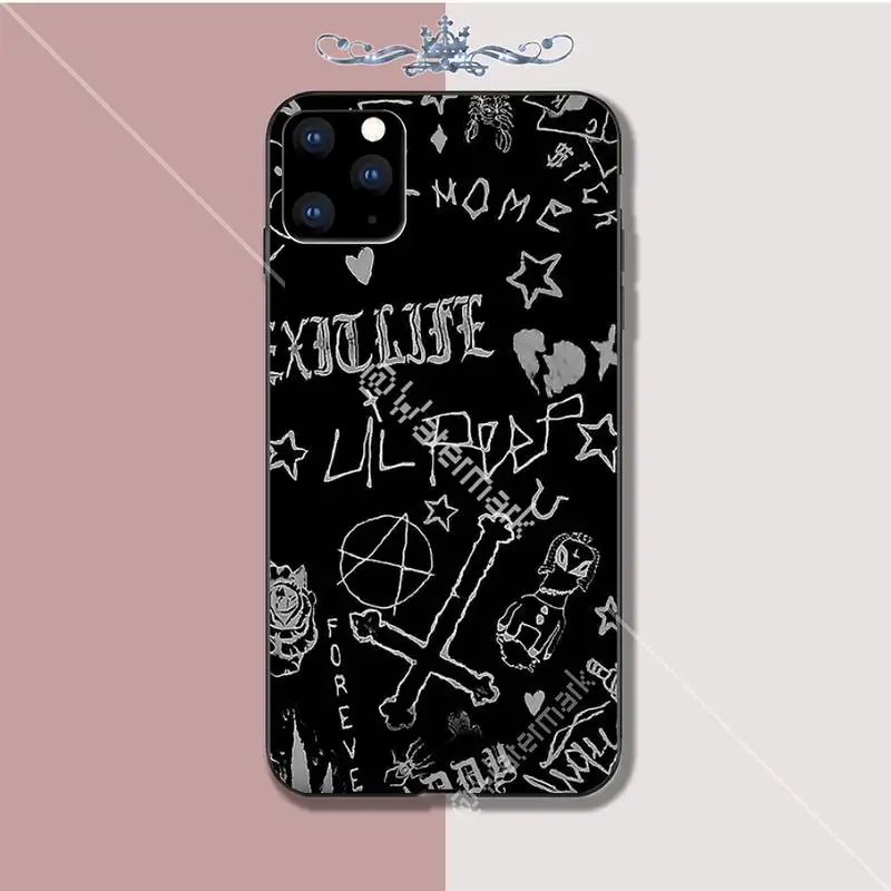 YNDFCNB Lil Peep Роскошный чехол для телефона Iphone 5s Se 2020 6 6s 7 8 Plus X Xs Max Xr 11 Pro мягкий