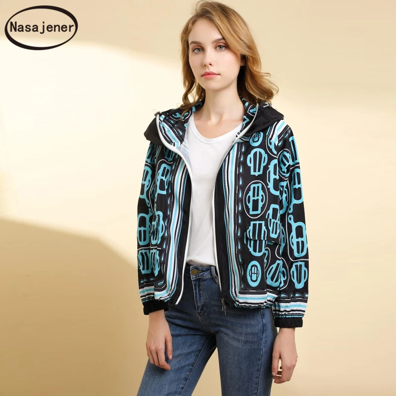 Новая модная подиумная Осенняя Повседневная куртка женская с длинным рукавом