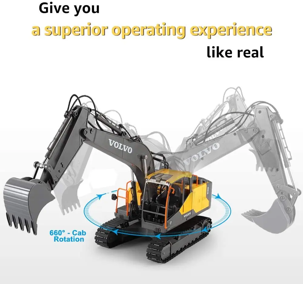 rc экскаватор строительный гр