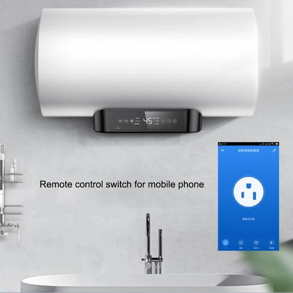 Умная Беспроводная розетка H96 2020 с поддержкой Wi Fi и Alexa Google Assistant|Умные розетки| |