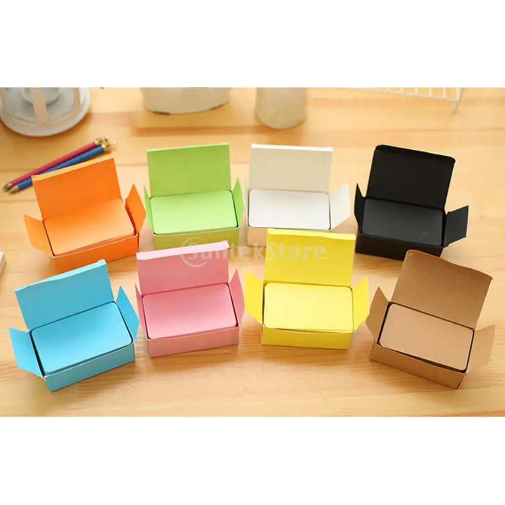

Paper Color Blank Note Index Card Birthday Stickers Flashcard Holiday Party Notecard Stock Paper Greeting Flash Cards Home Decor