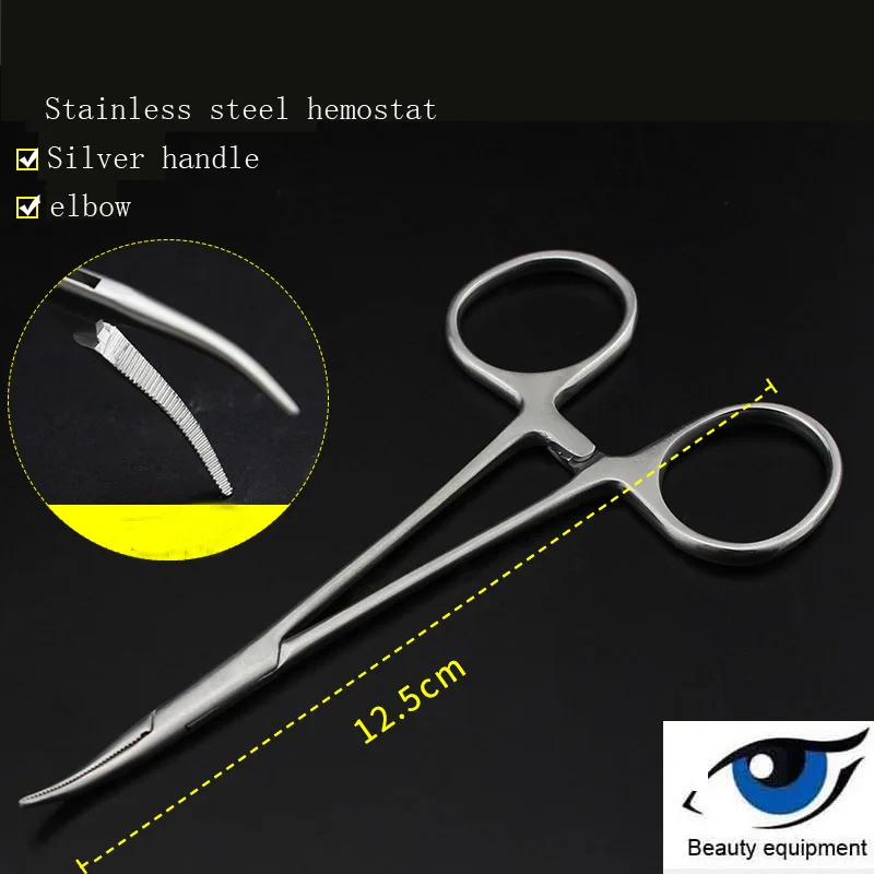 Медицинские гемостаты из нержавеющей стали хирургические инструменты прямой