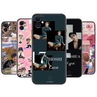 kpop seventeen phone cases for iphone 13 pro max case 12 11 pro max 8 plus 7plus 6s xr x xs 6 mini se mobile cell