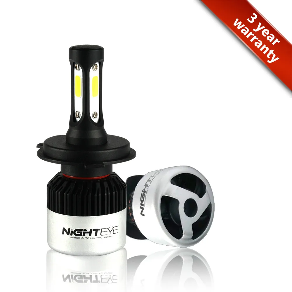 Автомобильные фары NIGHTEYE 2 шт. H1 H11 светодиодный противотуманный фонарь H4 H7 H8 9005 9006