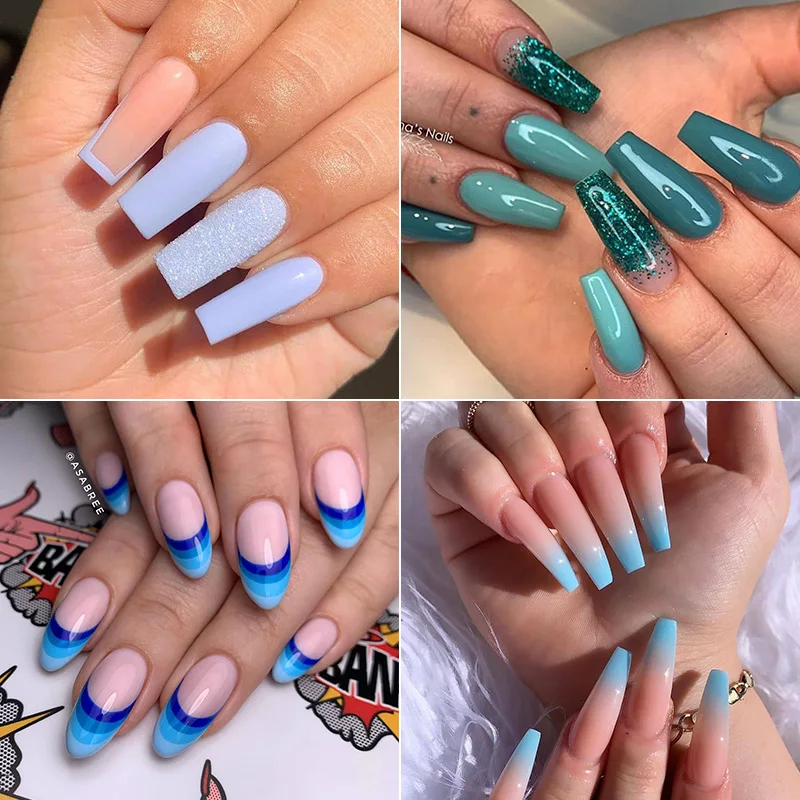 2 шт./8 шт. набор пудры для ногтей | Красота и здоровье