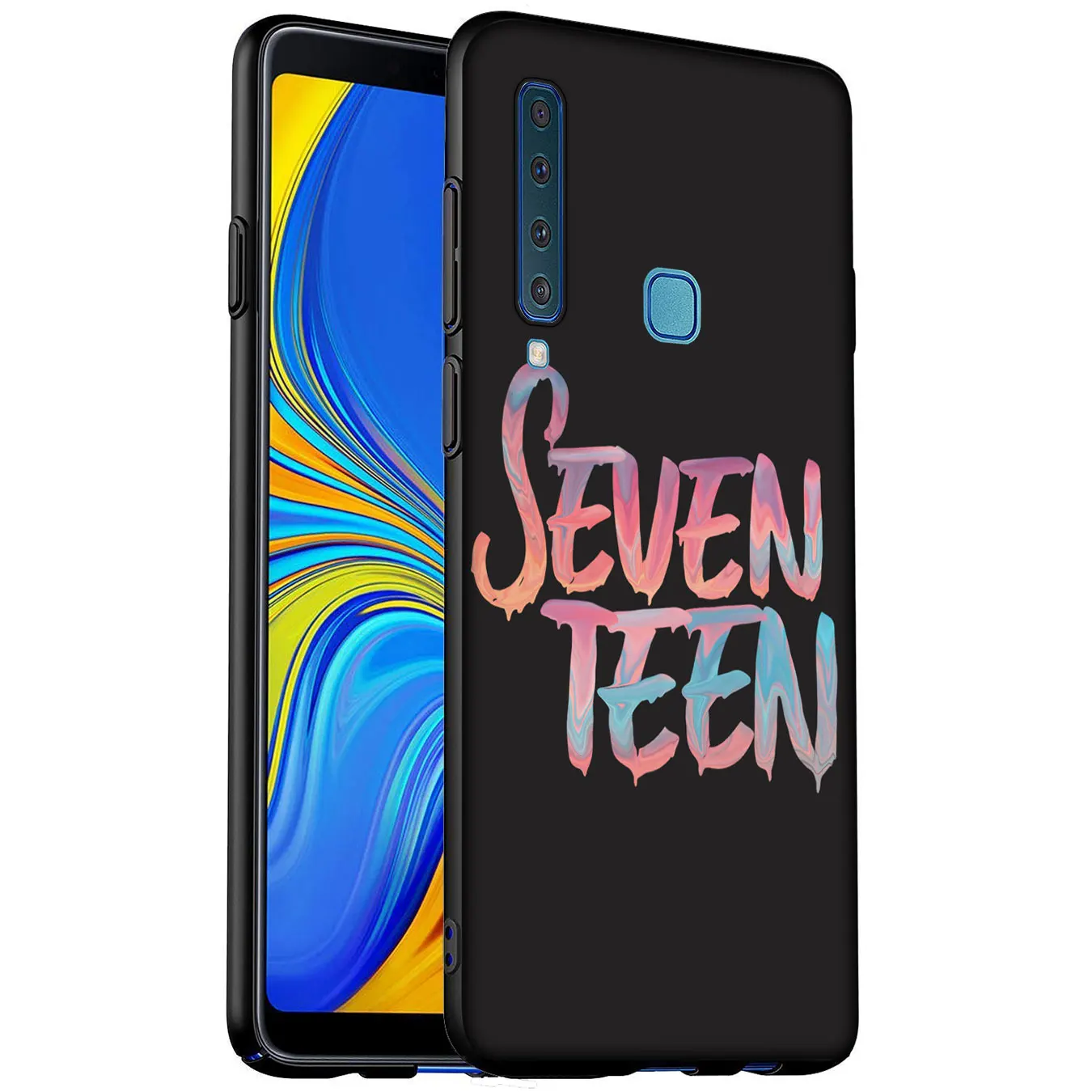 Мягкий силиконовый чехол Seventeen 17 Kpop для Samsung Galaxy A51 A71 A81 A91 A41 A21 A11 A01 A2 Core J8 J7 J4 J6 Plus Prime