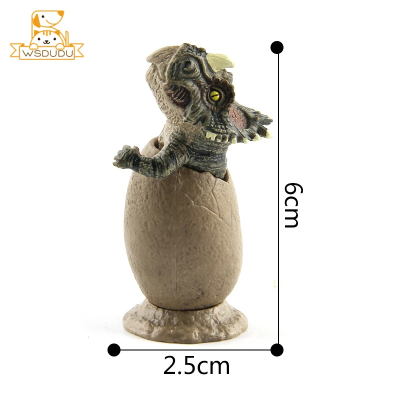 Миниатюрные фигурки Яйца динозавра Triceratops модель парка куклы игрушки животные