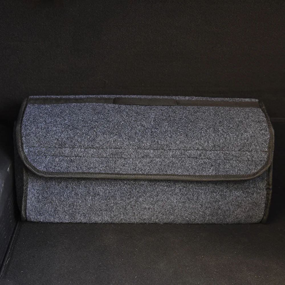 Сумка-Органайзер для багажника автомобиля складная из мягкого фетра | Дом и сад