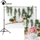 Свадебный фон Allenjoy, весенний фон с изображением торта, детского праздника, цветочный фон, Фотофон, баннер для студийной фотосъемки