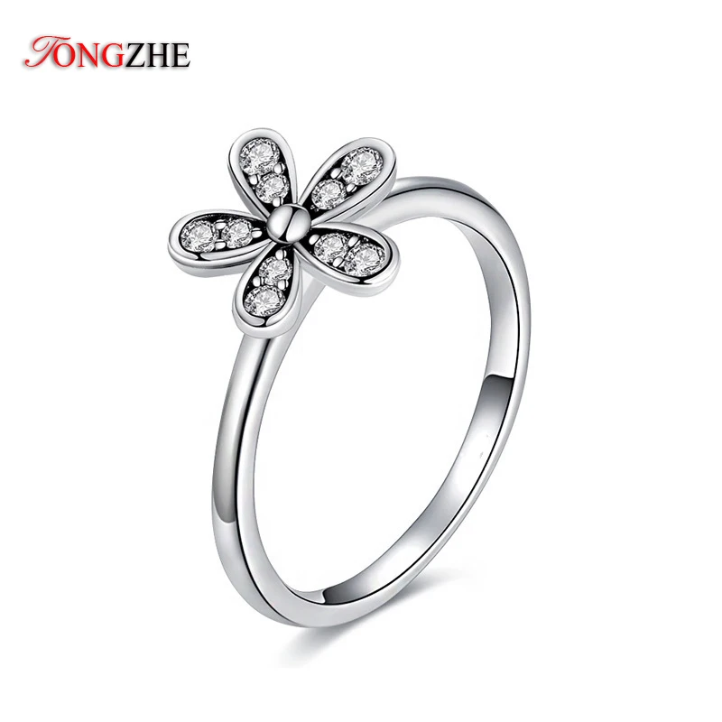 Кольцо женское золотистое с цветком персика и маргариткой|Кольца| |