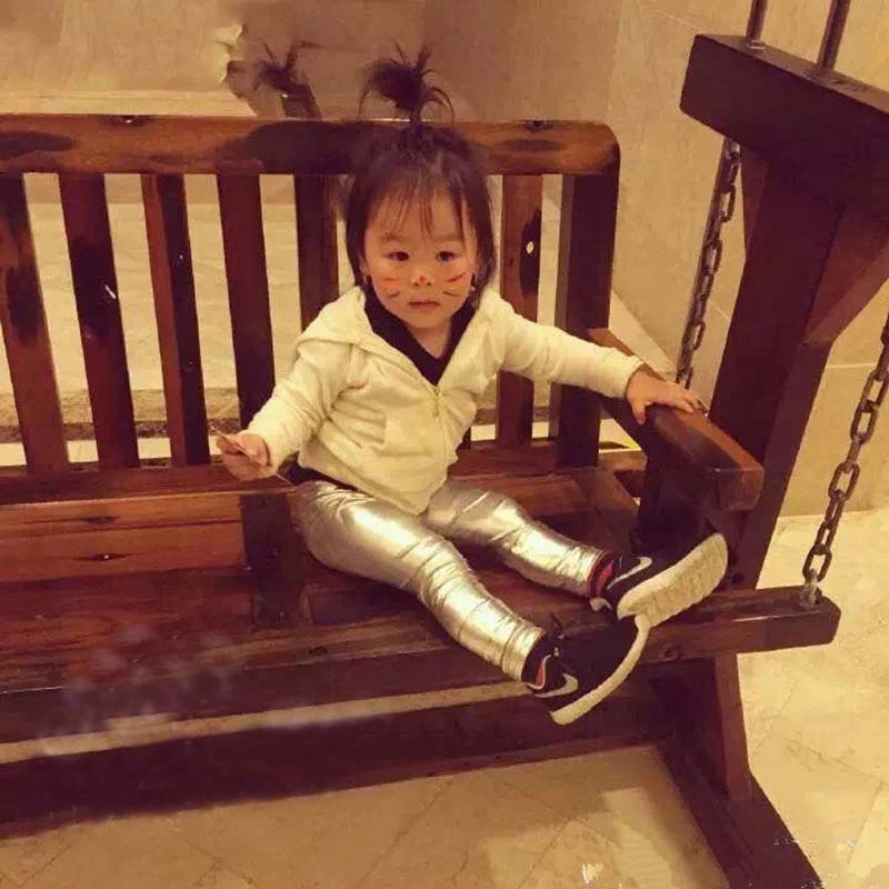 Melario/2021 г. Новая одежда для девочек узкие брюки цветные кожаные штаны Красного