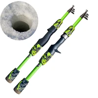telescopic fishing rod spinning 1 2m 1 5m ultralight carbon carp fishing rod casting portable tackle fishing rod and reel