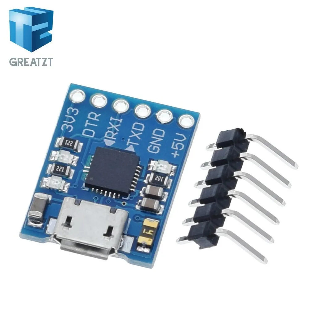 CP2102 USB 2,0 UART ttl 5PIN Соединительный модуль последовательный преобразователь STC Замена FT232 CH340 PL2303 CP2102 MICRO USB для aduino
