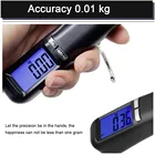 110 фунтов50 кг цифровые весы для ванной комнаты Мини Путешествия рыболовные карманные весы для ванной комнаты