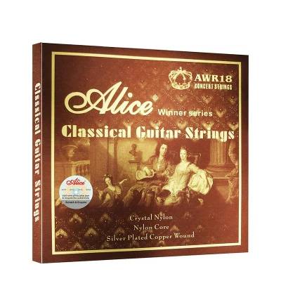 

ALICE classical string AWR18-N/H set guitar nylon string acoustic guitar strings standard / high tension silver plated string