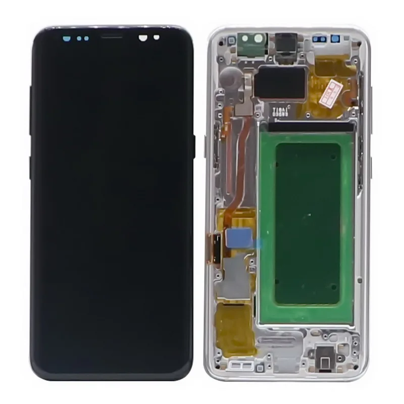 Жидкокристаллический дисплей AMOLED для Samsung Galaxy S8 G950 G950F G950FD ЖК с мертвыми пикселями