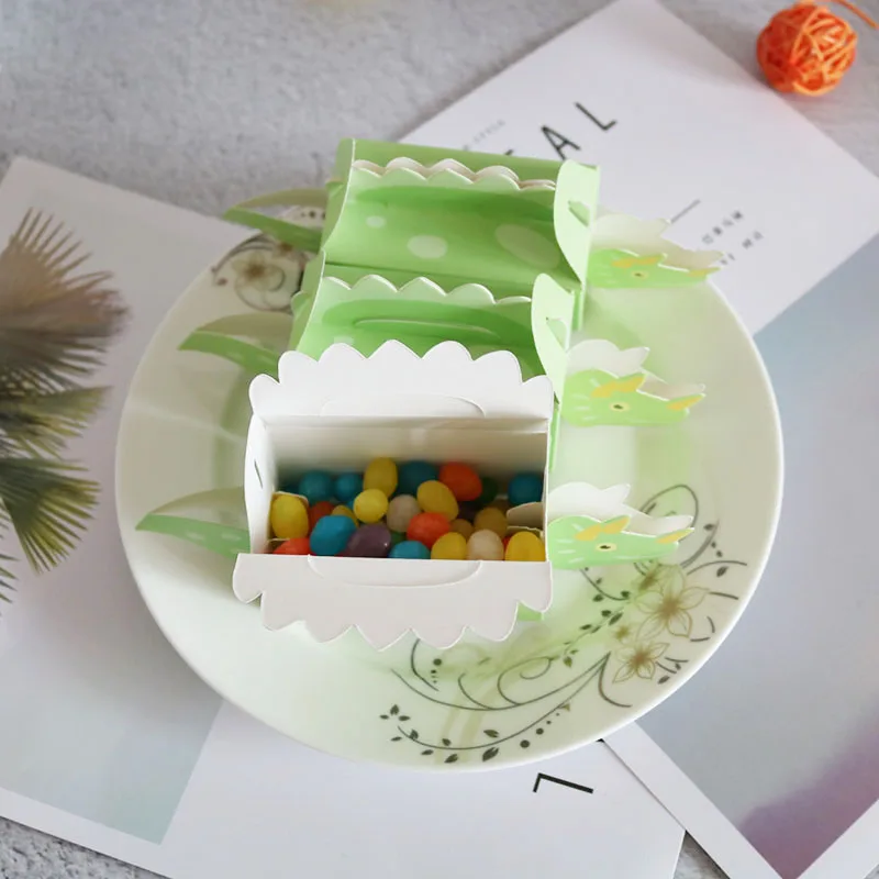 10 шт. динозавров вечерние печенье коробка Baby Shower конфет лечения детский день