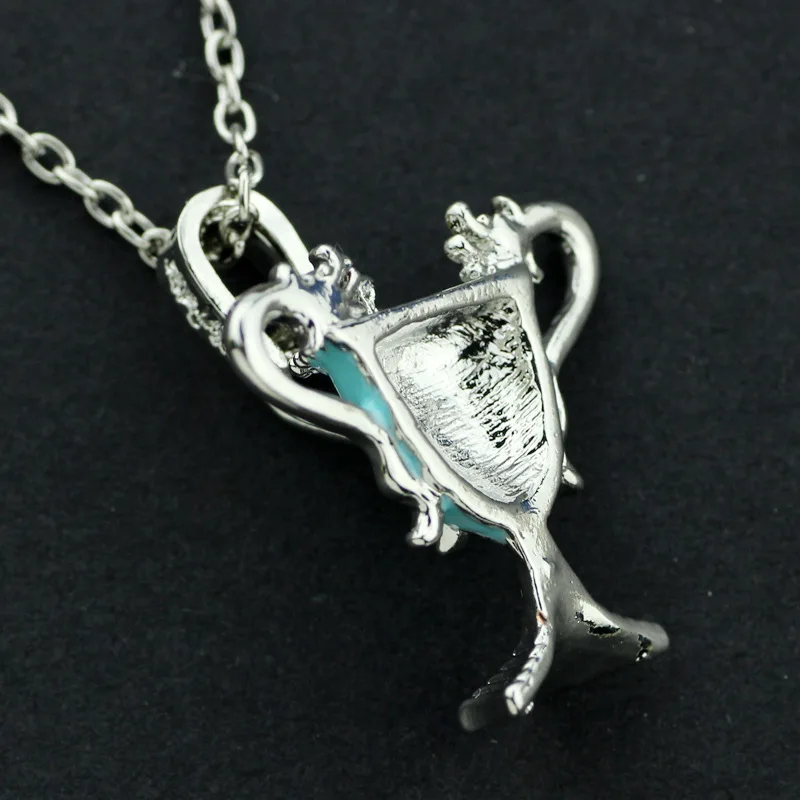 

The Goblet of Fire Cup Trophy Necklace Triwizard Tournament Dragon Jewelry Wizard World Gift