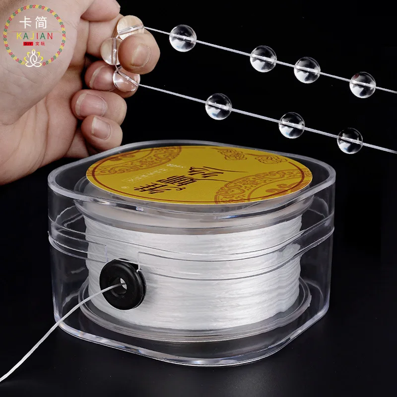 Минимальный заказ = 1 шт. 0 8 мм прочные эластичные шнуры кристаллические бусины