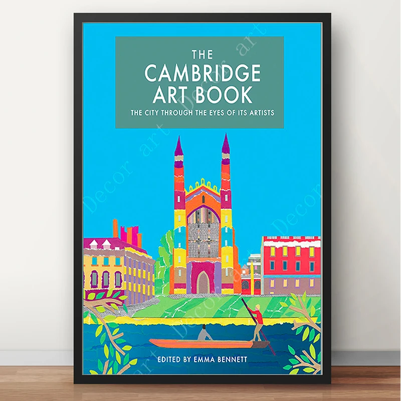 Винтажные постеры для путешествий с британским Кембриджским университетом