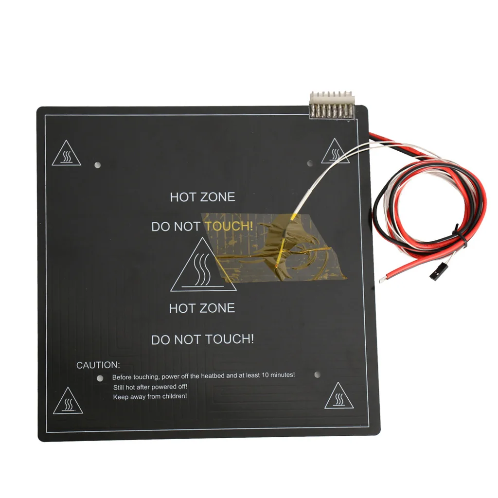 Алюминиевая Подогреваемая кровать 24 В/220 Вт Heatbed 235*235 мм и кабель для