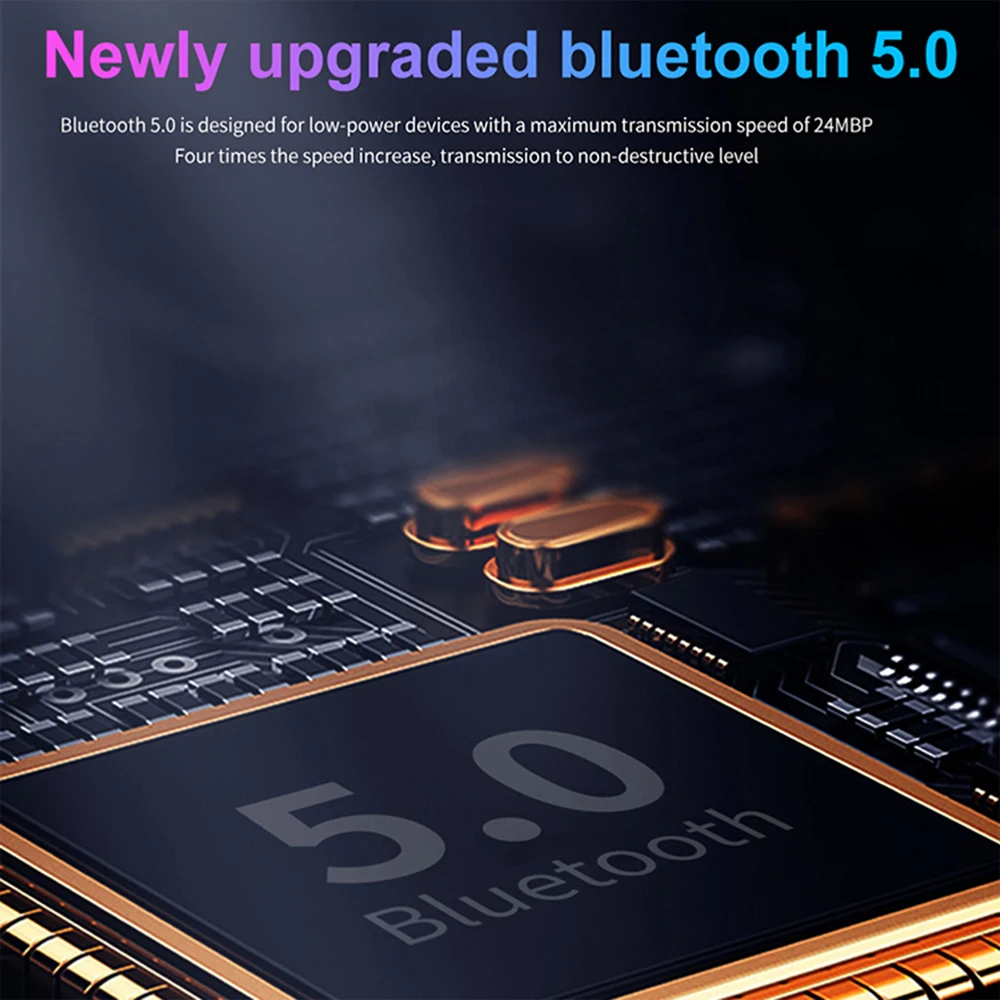 Магнитные HiFi Bluetooth наушники V5.0 спортивные беговые беспроводные шейные HD звонки LB