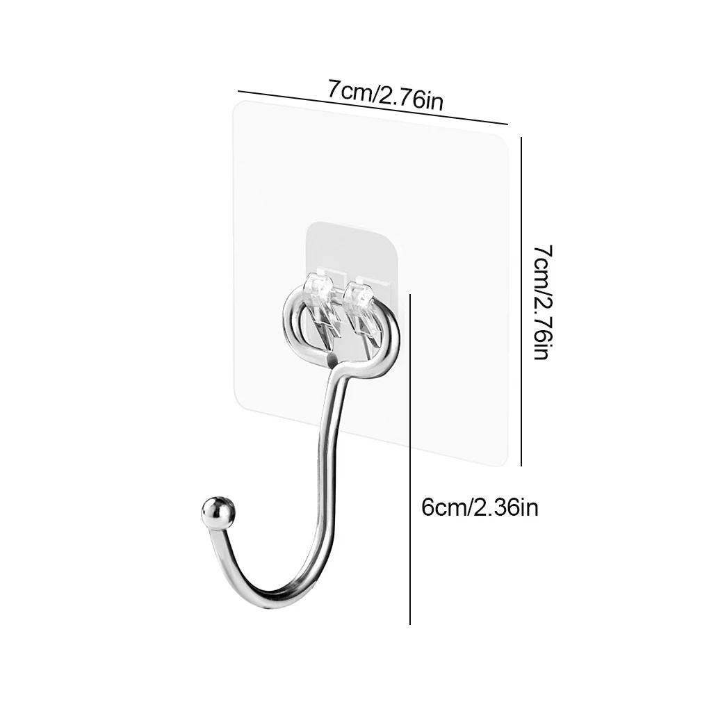 

10/5Pcs Strong Hooks Self Adhesive Adjustable Door Wall Hangers Hooks Suction Heavy Load Rack Cup Sucker For Kitchen Bathroom