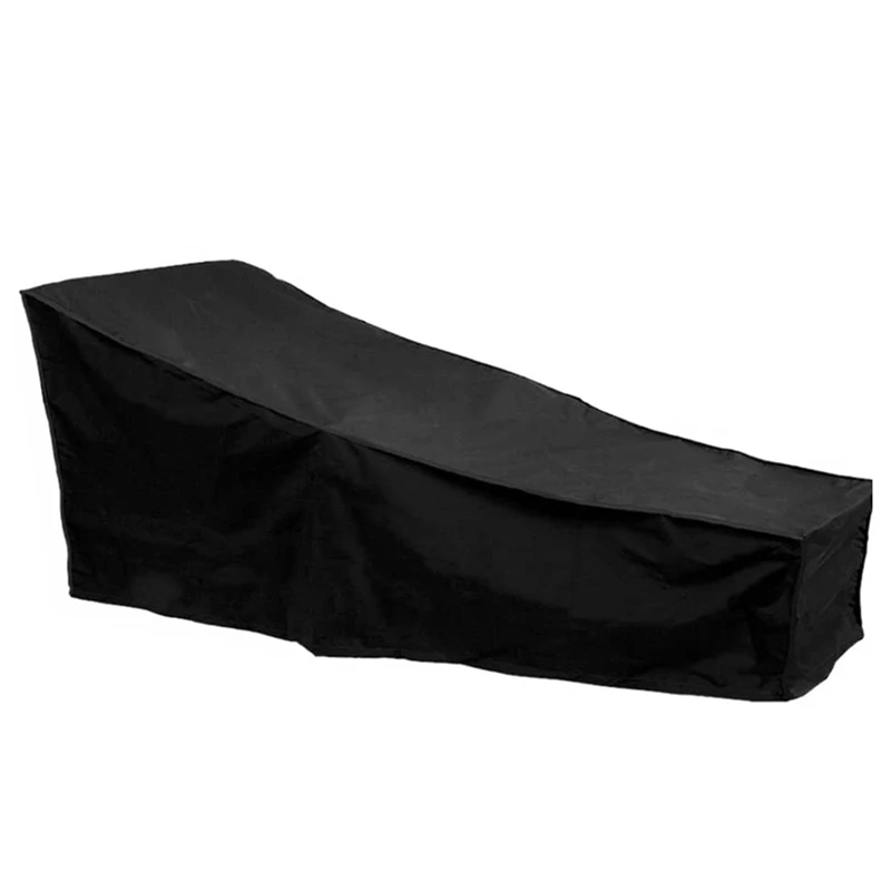 

Lounger Covers Waterproof,Covers for Loungers Ratten Garden Furniture Anti-UV Heavy Duty 200X70X40X75cm (420D)