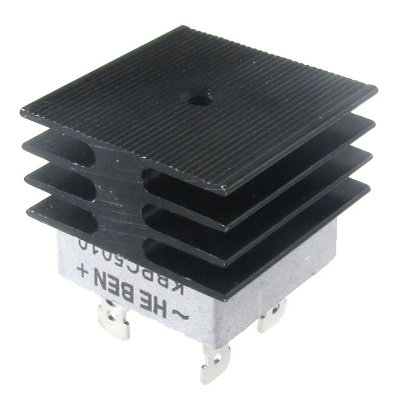 

50A 1000V Metal Case Bridge Rectifier With Heatsink