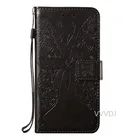 Для Xiaomi Redmi Note 9 Pro 9S 8, 7, 6 8 Pro 9C 9A 8A 7A чехол с откидной крышкой с отделением для карт с Coque Fundas 3D бабочка кожаный флип-кейс