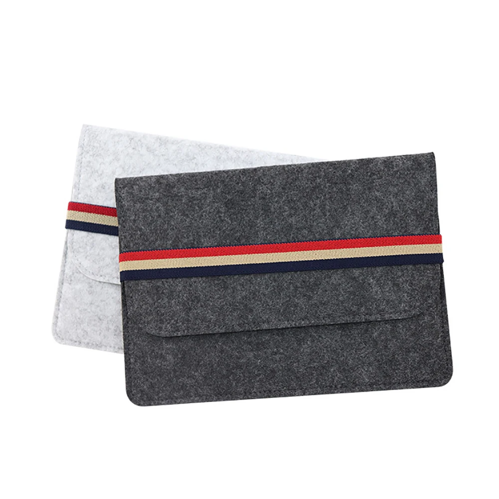 9 7 15 ''рукав сумка Универсальный шерстяной войлок ткань чехол для планшета ipad
