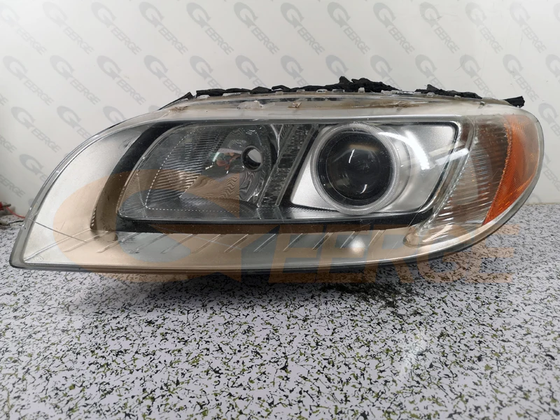 Для Volvo V70 III 2007 2008 2009 2010 2011 2012 2013 2014 2015 2016 ксеноновая фара отличная CCFL ангельские