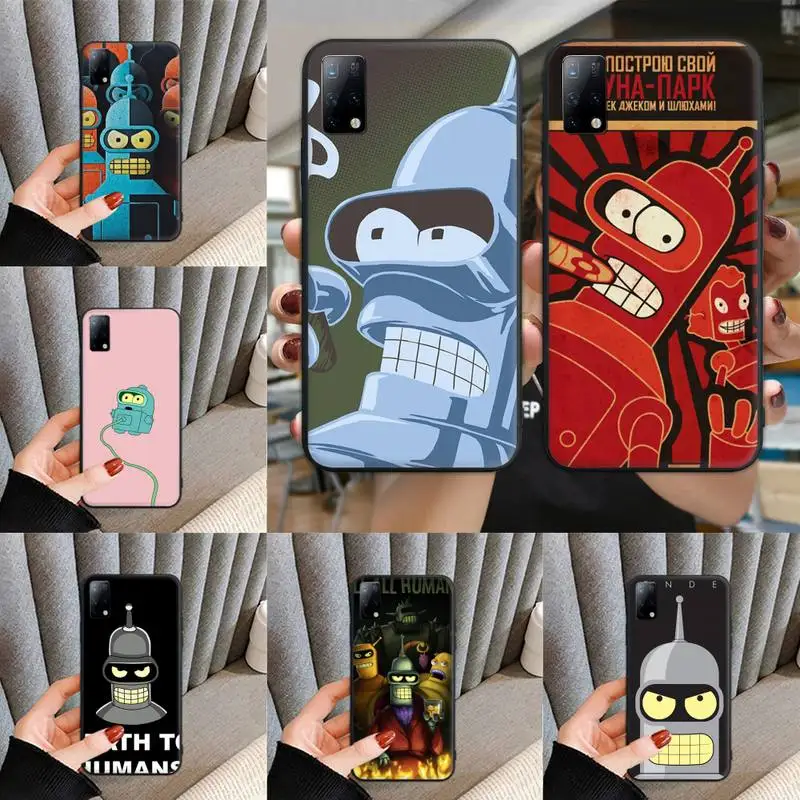 

Cute F-Futuramas for kid Phone Case For Samsung S8 S9 S10 E S20 S21 S30 5G Edge plus lite Cover Fundas Coque