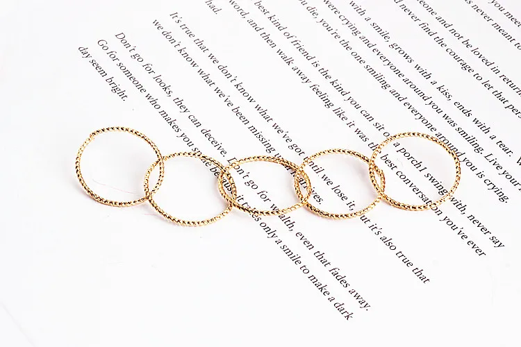 Ювелирные аксессуары ручной работы сделай сам медное спиральное кольцо