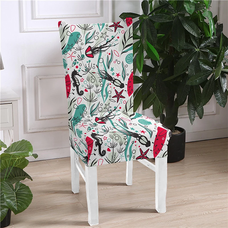 Wholesale Chair Cover Big Elastic Stretch Seat Slipcovers Office Chairs Covers Home Dining Room Banquet Drop Shipping | Дом и сад
