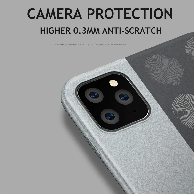 Ультратонкий матовый чехол с песчаником для iPhone 11 Pro Max scrip, мягкая задняя крышка для iPhone 11, 6 S, 7, 8, XR, XS Max Plus, тонкие чехлы для телефонов