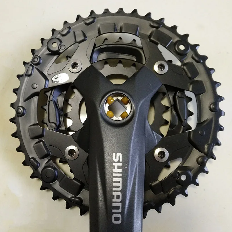 Shimano Acera FC-M391 9 скоростей горный велосипед MTB шатун 44-32-22T 170 мм черный велосипедный шатун набор