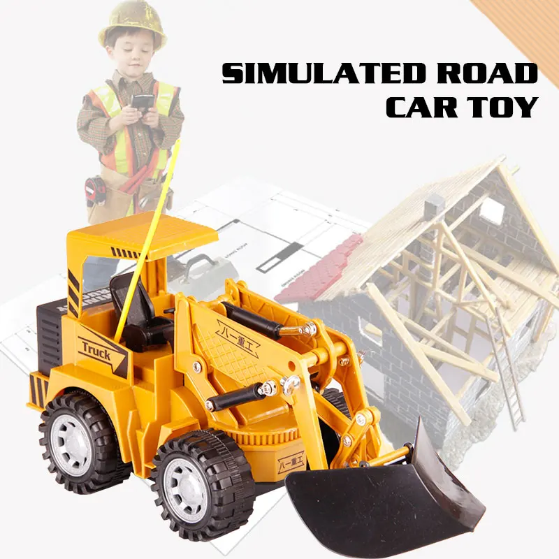 Pace Car 5CH 1:18 RC грузовик экскаватор бульдозер дорожный каток вырубная машина Pace автомобиль трактор модель инженерный автомобиль детские игрушки подарки - Цвет: Pace Car