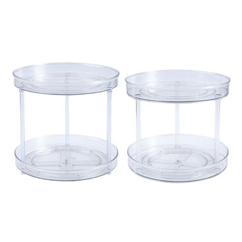 

Двухуровневая Полка для специй, для кухни, с поворотом на 360 градусов