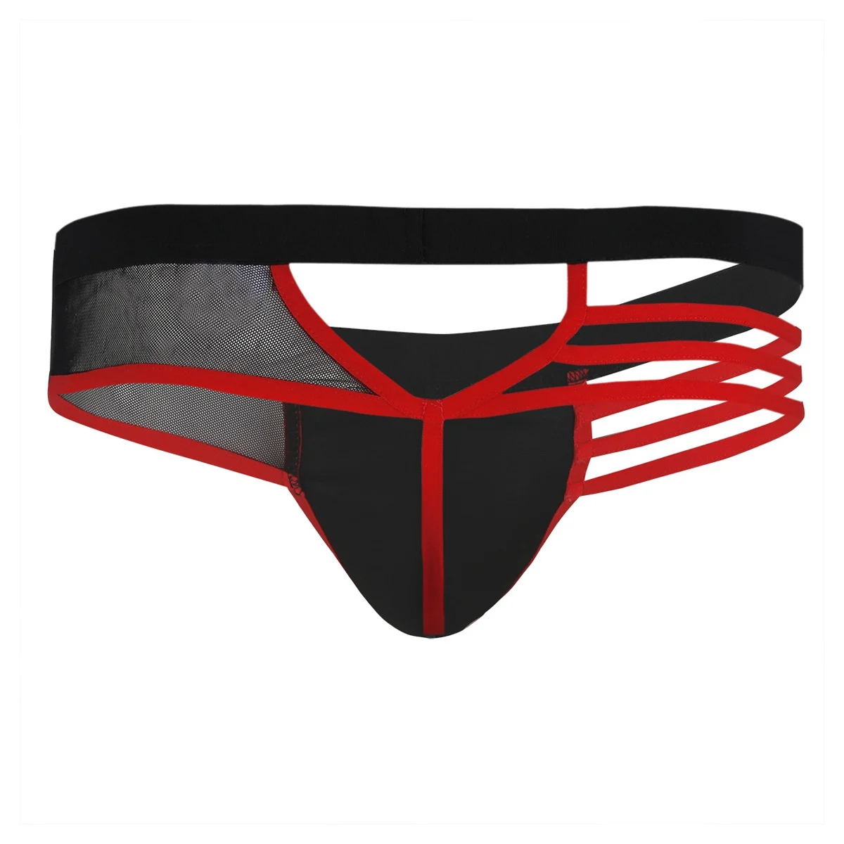 Мужское экзотическое нижнее белье трусики с низкой посадкой вырезами на