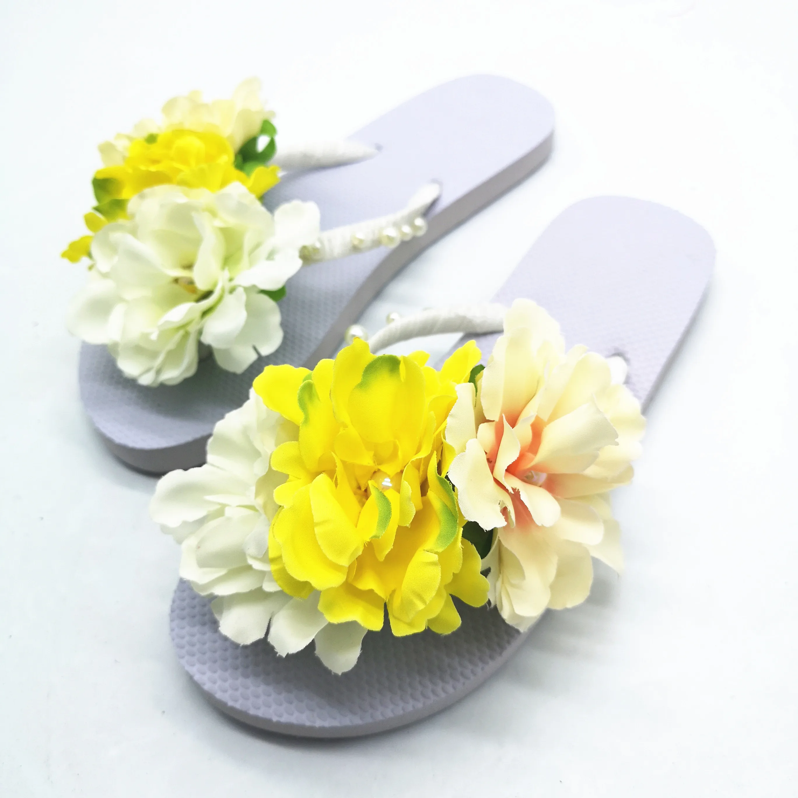 HAHAFLOWER новые модные повседневные Цветочные женские богемные шлепанцы пляжная