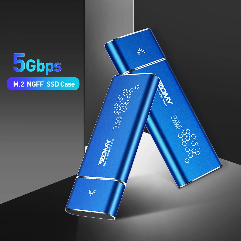 Переходник Zomy M.2 SATA NGFF в USB 3 0 чехол для SSD внешнего жесткого диска Твердотельный