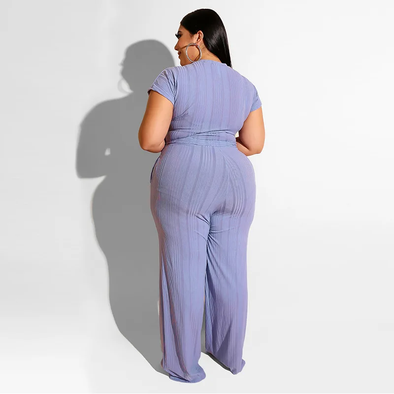 4XL 5XL плюс размер женский костюм комплект из 2 предметов сексуальные женские топы с коротким рукавом брючные костюмы повседневные Модные брюки наряды Большие размеры 3XL